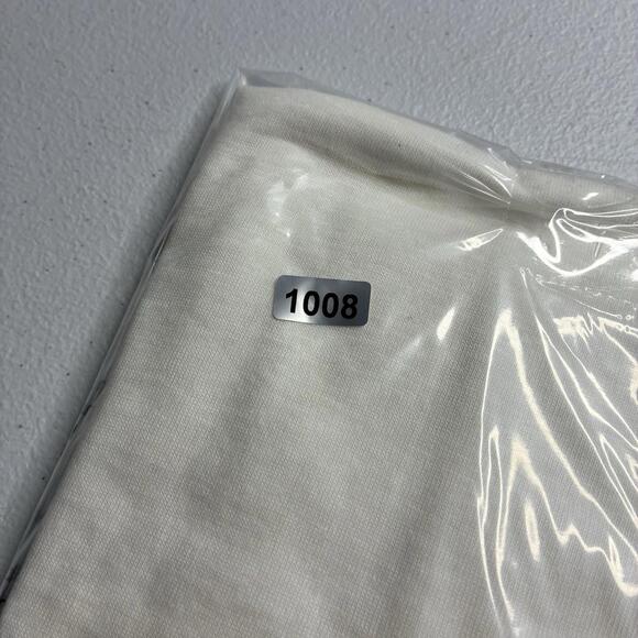 Vintage 1980s Fruit of the Loom Blank T Shirt Mens Medium 38-40 White USA NOS - Picture 8 of 8